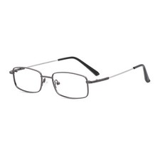 Men's Titanium Alloy Blue Light Blocking Reading Glasses Computer Gaming Reader