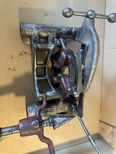 RIDGID DIE HEAD ,RIDGID REAMER & CUTTER SET  &Carriage for early style RIDGID