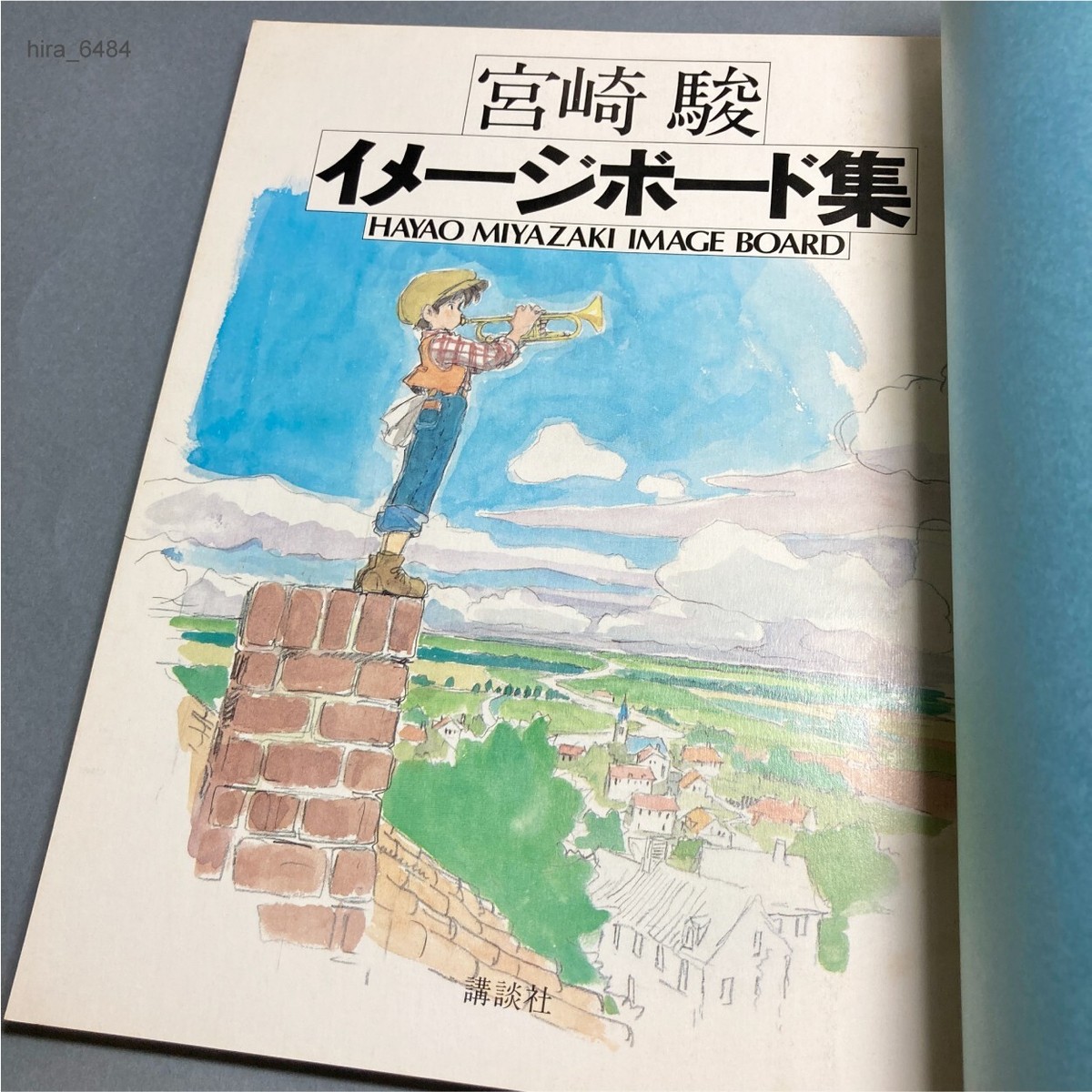 Hayao Miyazaki イラスト集 Hayao Miyazaki and the Ghibli Museum Iwanami Shoten Art Book