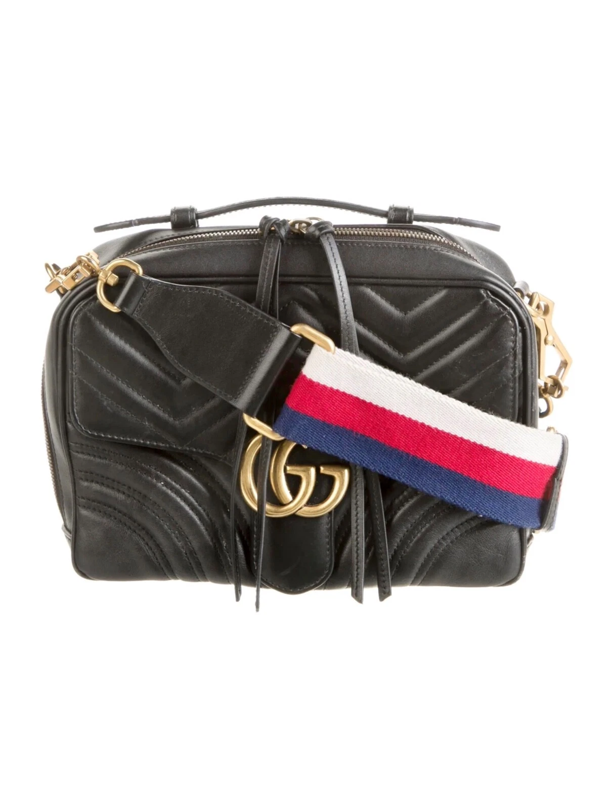 Sac poignée supérieur GUCCI GG Marmont Sylvie 