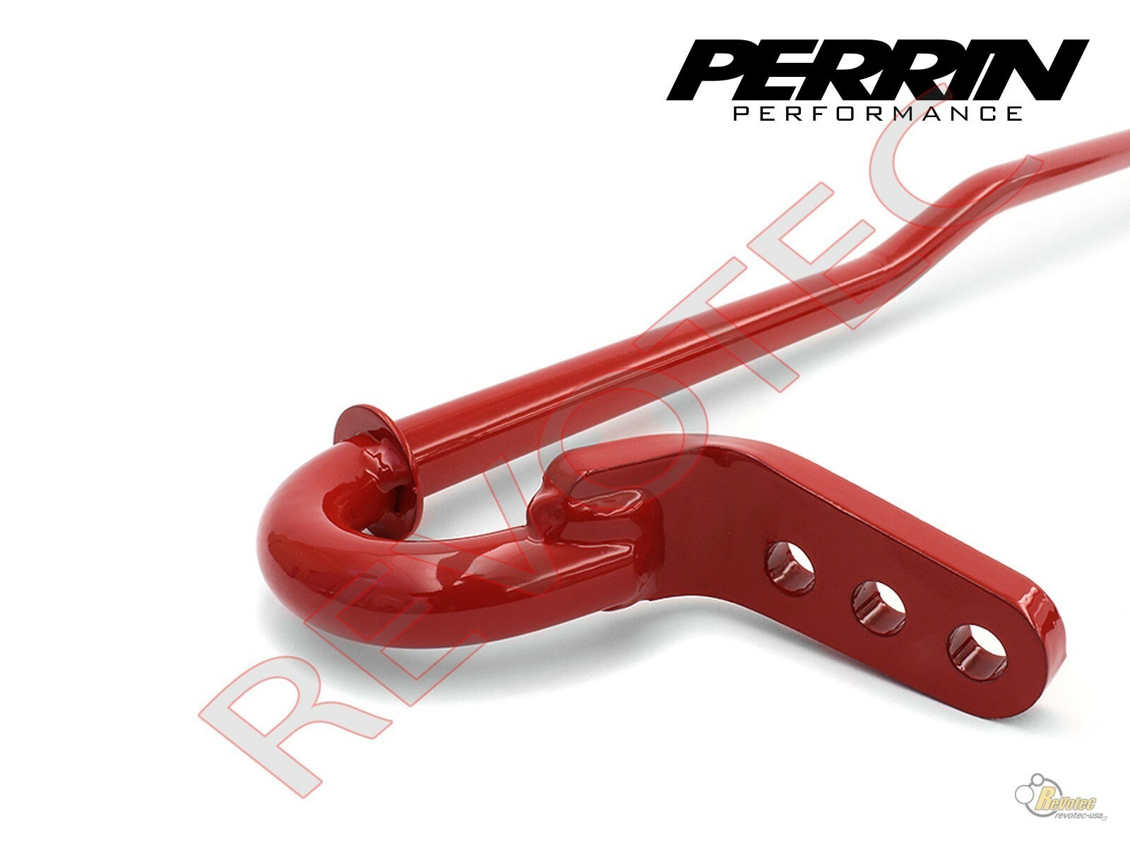 Red Perrin 25mm Stiff Adjustable Rear Sway Bar For 20082019 WRX / STi