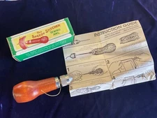 Vintage Stewart Mfg "The Speedy Stitcher" Sewing Awl Kit NO Needles