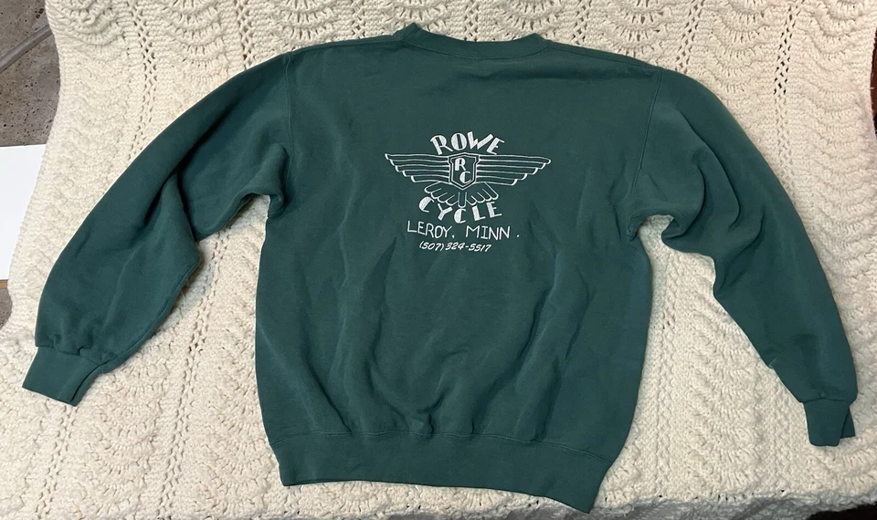 Harley Davidson 1992 vintage - Rules sudadera cuello redondo, pequeña Foto 2 de 2