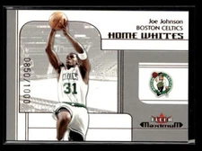 2001-02 Fleer Maximum Joe Johnson #181 Home Whites Rookie /1000 Celtics FX5719