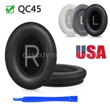 Replacement Ear Pads Pad Cushions for Bose QuietComfort 45 QC45 Headphone USA