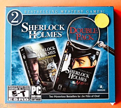 Sherlock Holmes Double Pack (Silver Earring & Nemesis)