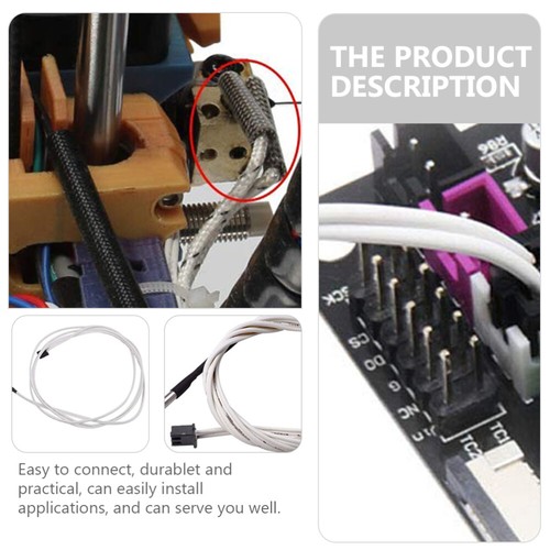 6 stücke 3d drucker block sensor thermistor heißes endwiderstand - Bild 8 von 12