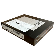 IKEA LACK Wandregal schwarzbraun weiß Bücherregal Wohnzimmer Geschenk 30x26cm