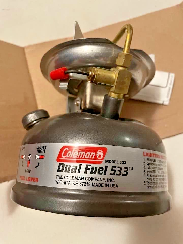 Coleman Dual Fuel 533 Sportster 1 Burner Stove (300003654) (BBK