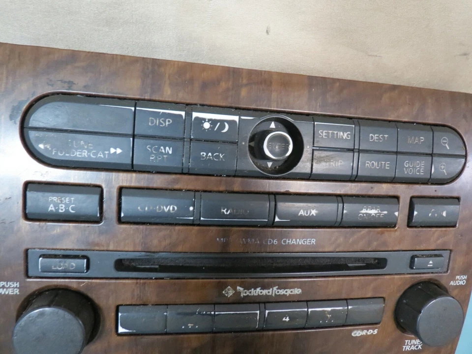 ✅ 08-12 Nissan Titan Radio AUX CD RDS DVD Player Climate Control OEM 27500-ZR21A - Image 2 of 4