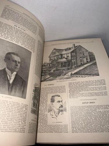 antique Victorian Scarce New Jersey history Paterson New Jersey — 1792–1892 - Picture 9 of 10