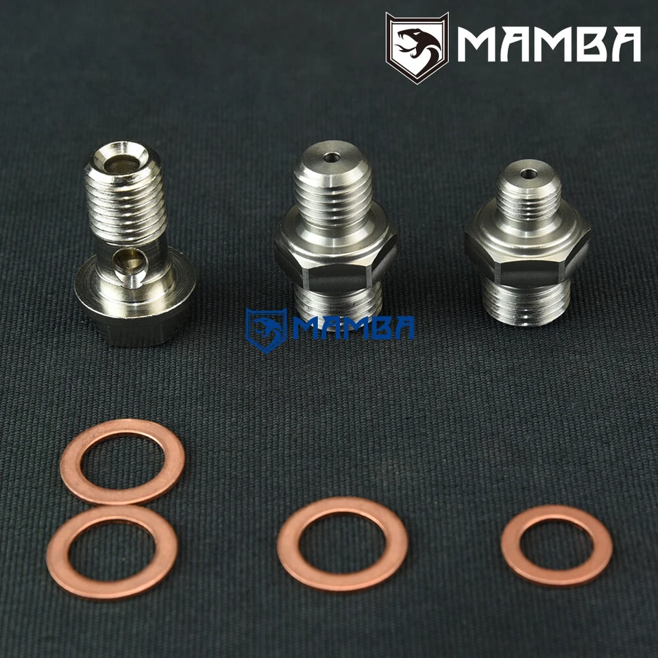 Linha de alimentação de óleo de entrada turbo para VW Beetle Skoda Golf Jetta GOLF 1.9 TDI SOHC - Imagem 3 de 4