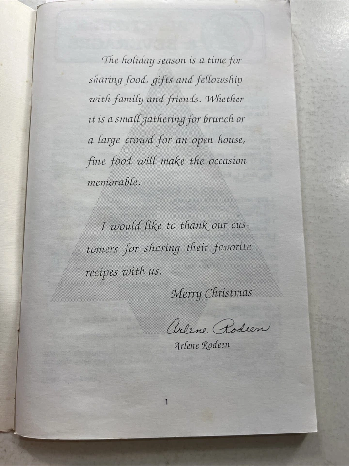 Iowa Holiday Cookbook Christmas ethnic Bohemian Czech Kolache cookie IA candy - Image 3 of 4