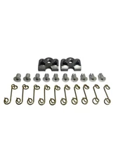 7/16" Aluminum Dzus Button / Springs / Tab Plates / Free Rivets 10 Piece Set rzr