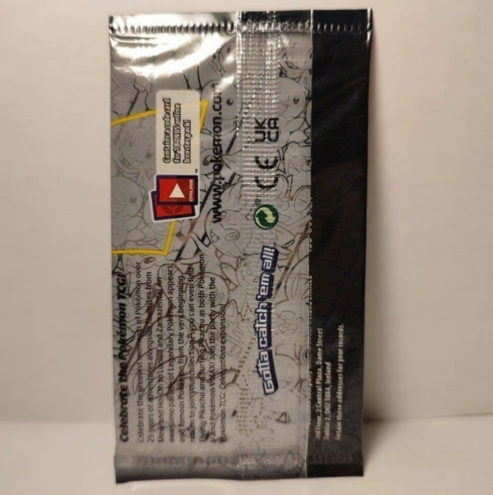 Pokemon Celebrations Booster Pack 4 Cards Pack NEW SEALED Official TCG | eBay Pokemon Celebrations Booster Pack 4 Cards Pack NEW SEALED Official TCG | eBay