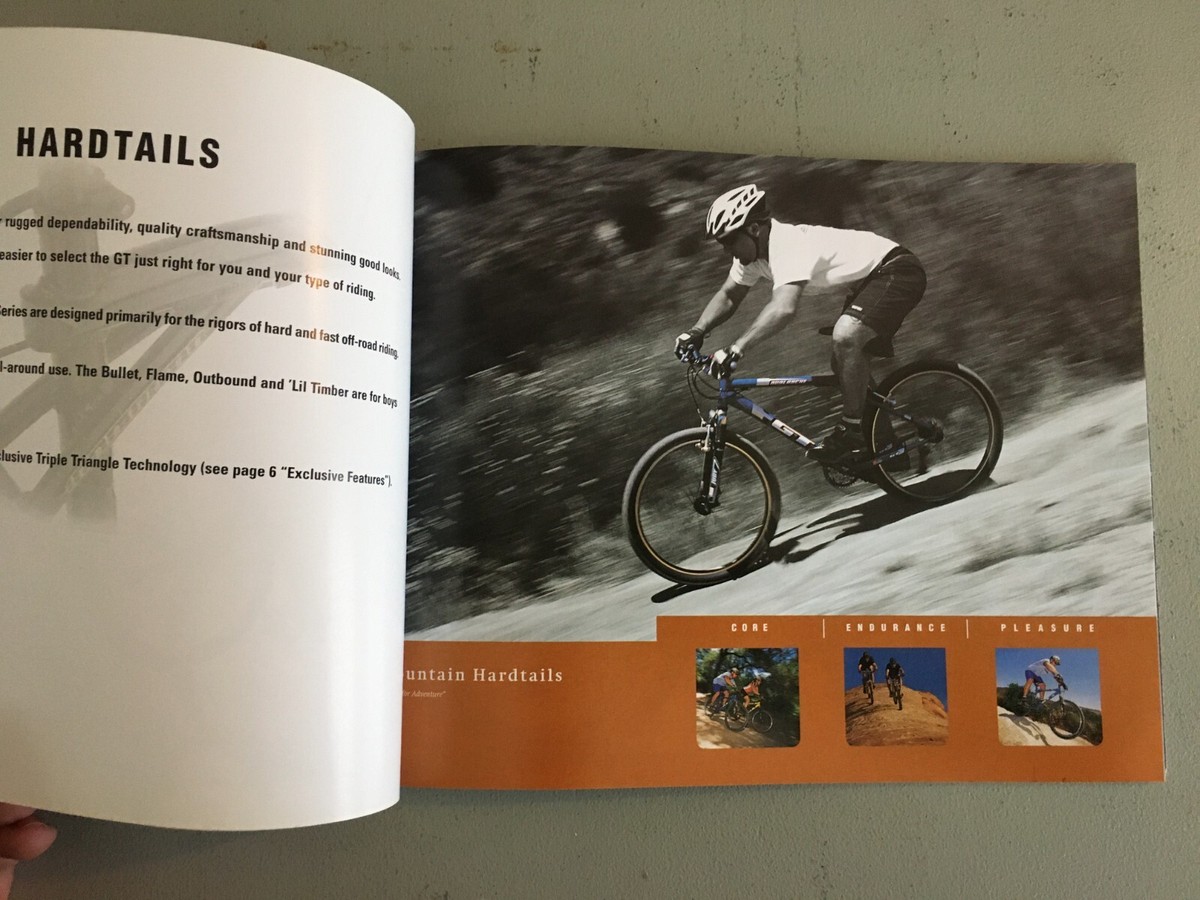 Vintage Original GT Bicycle Catalog 2001 | eBay