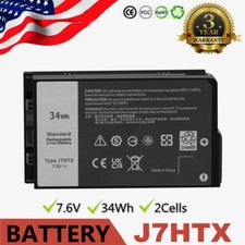 For Dell Latitude 12 7212 7220 Rugged Tablet Battery 34Wh 7.6V 2JT70 J7HTX J82G5