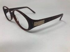 LIZ CLAIBORNE VINTAGE Sunglasses Frame L507S 55-16-130 Dark Brown Marble KJ19