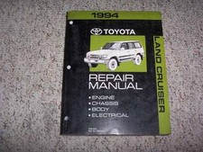 1994 Toyota Land Cruiser Shop Service Repair Manual 4.5l 4wd 1994 Toyota Land Cruiser Shop Service Repair Manual 4.5l 4wd