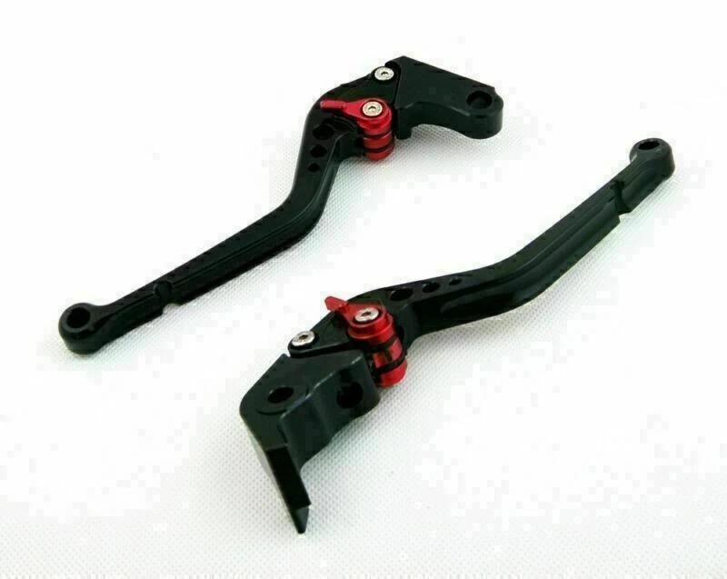 Long Brake Clutch Levers For Honda CB1000R 08-11 CBR1000RR / FIREBLADE Black Foto 2 de 4
