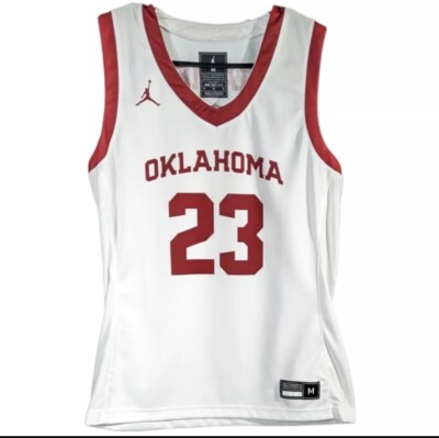 Jordan OU Sooners Jersey Womens Medium #23 Tank Top Oklahoma