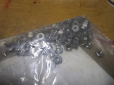  8-32 Plain Finish Low Carbon Steel Hex Machine Screw Nut QTY 100