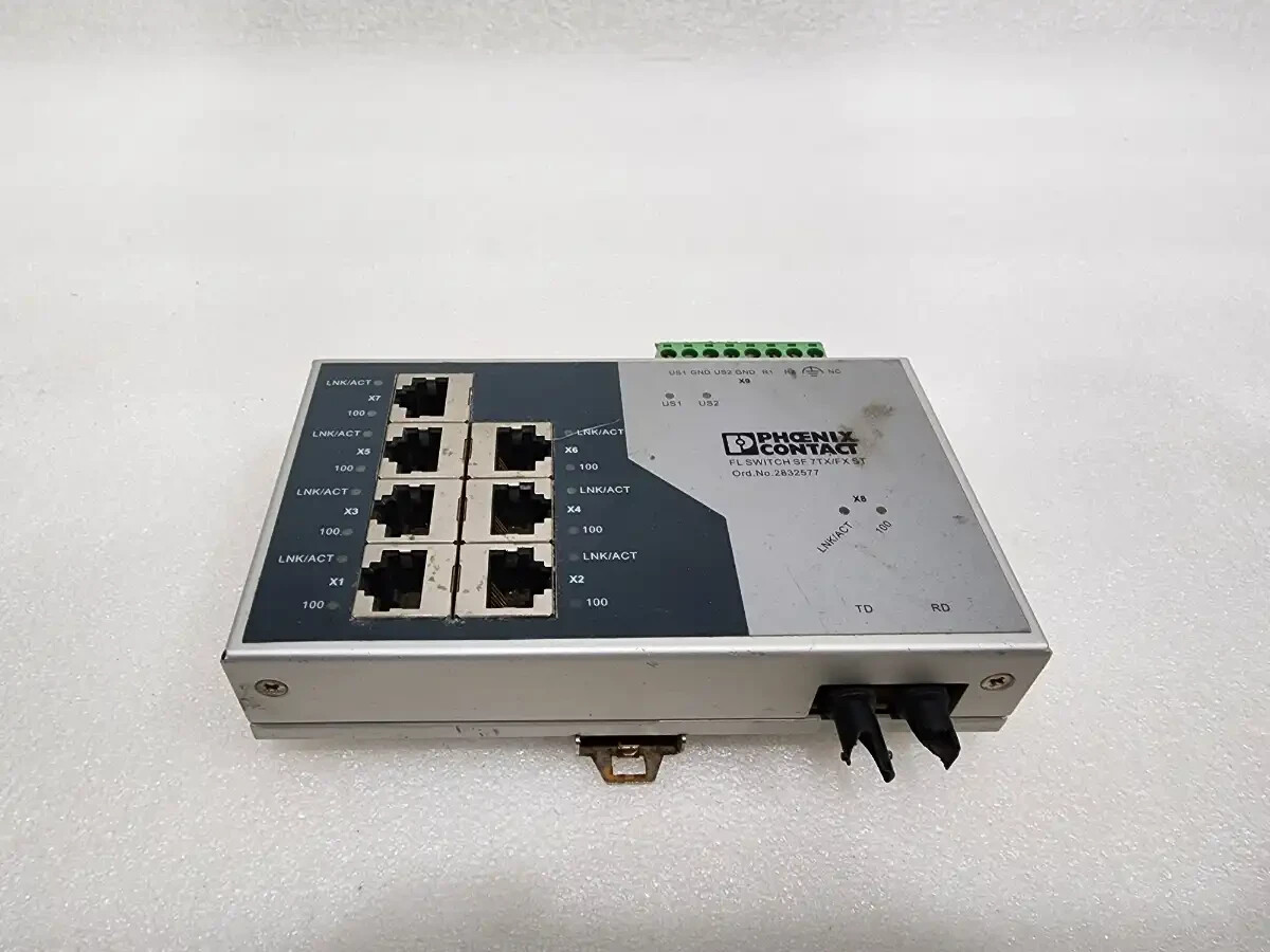 PHOENIX CONTACT FL SWITCH SF 7TX/FX ST INDUSTRIAL ETHERNET SWITCH 2832577