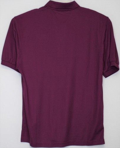 Ally Financial ~ Polo Shirt Men's Medium Maroon Port Authority Cotten Blend NEW - 第 4/6 張圖片