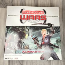 Sedition Wars Battle for Alabaster Board Game Open Box Complete