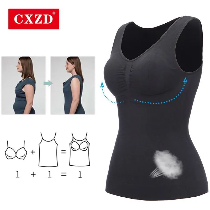 Corset Body Slim Up Shapers Women Casual Garments Apparel Removable Vest Shaper-image