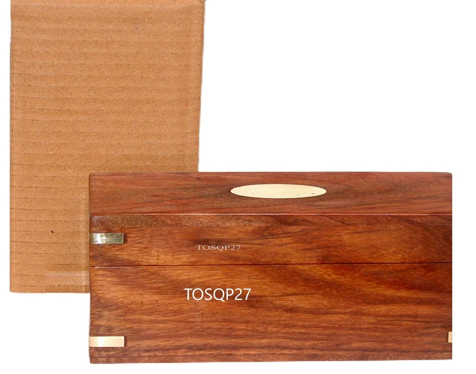 Secret Enigma Puzzle Box Brainteaser Money Hidden Compartments Wood Unique Gift - Image 2 of 4