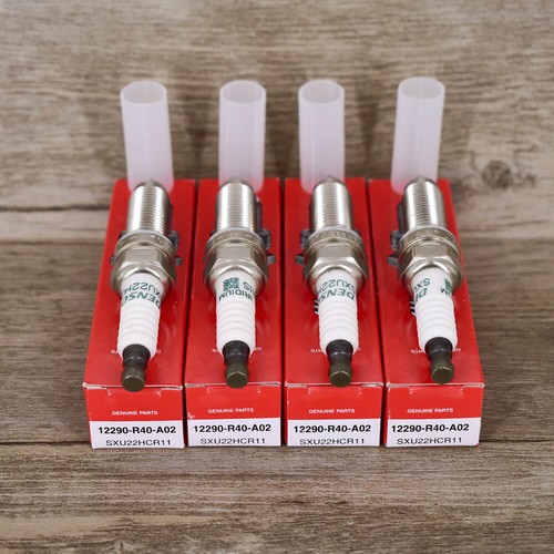 4Pcs SXU22HCR11S Spark Plugs Denso Iridium 12290R40A02 3461 For Honda