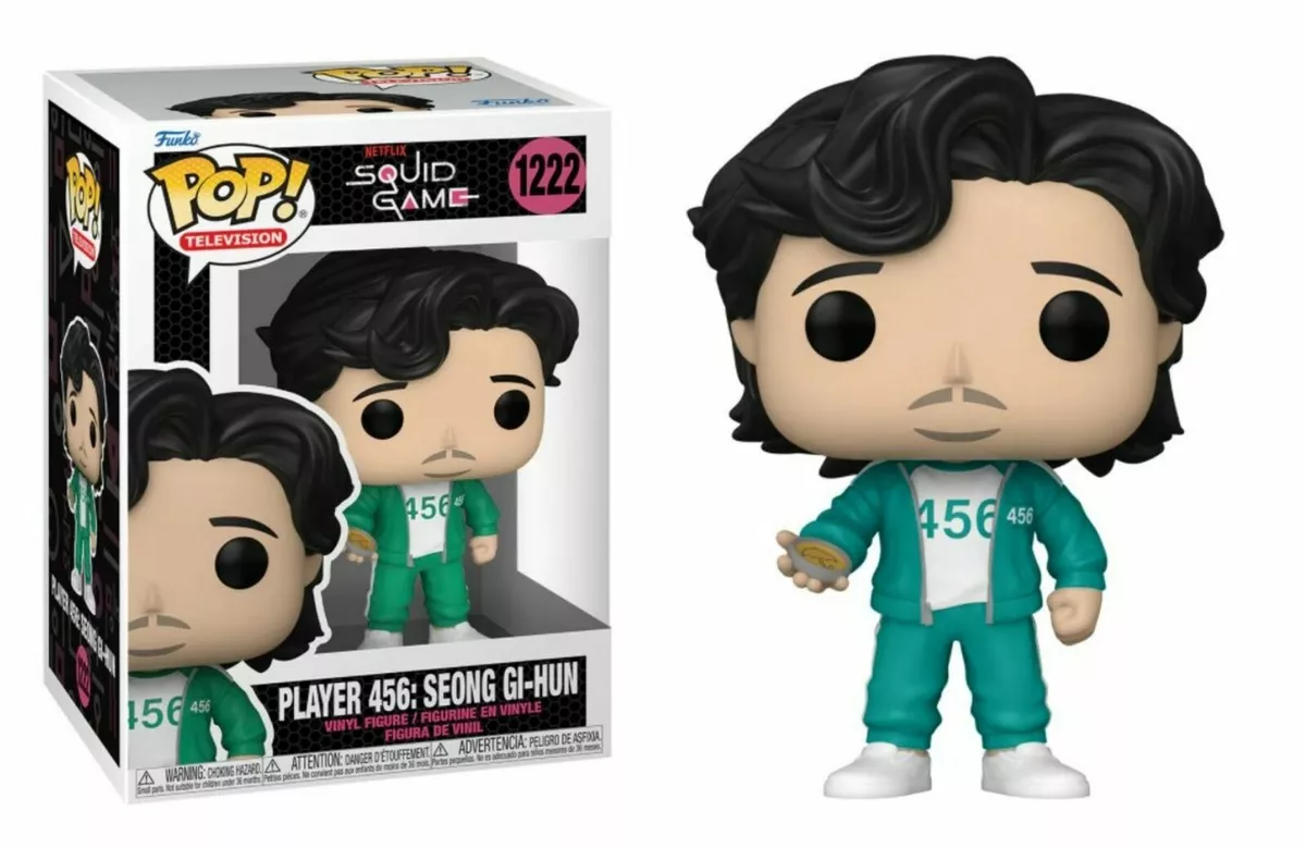 Funko POP! Player 456: Seong Gi-Hun Netflix Squid Game 1222 SLIGHT