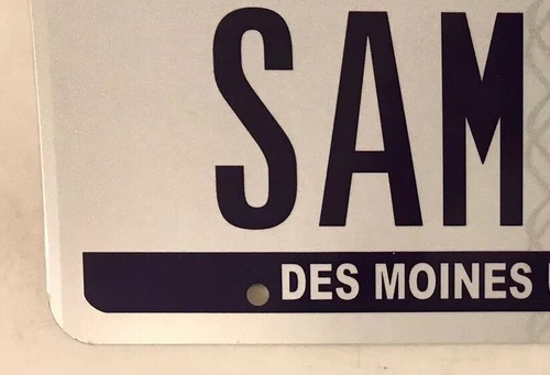 DES MOINES UNIVERSITY OSTEOPATHY MEDICAL SCHOOL license plate Osteopathic DO PT - Picture 7 of 12