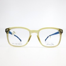 Max Cole MC1500 COL 20 Eyeglasses Frames Blue Clear Square Full Rim 51-19-140