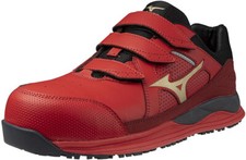 MIZUNO WORKING Safety Shoes ALMIGHTY HWII22L WIDE Red F1GA2401 US9 27cm 