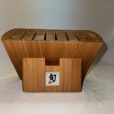 Shun Ken Onion Knife Block