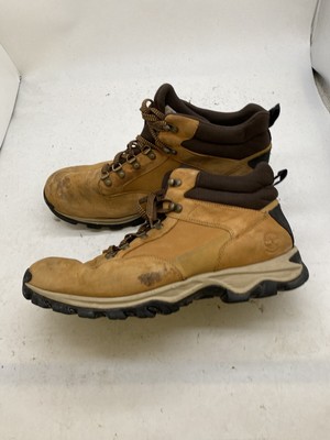 timberland men's white ledge mid waterproof hiking boots