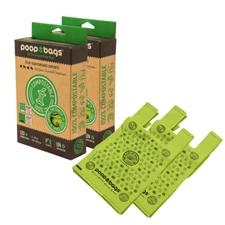 The Original Poop Bags® Dog Waste Poop Bags Handle Tie Dog Pet Waste Bags, 240ct