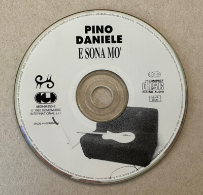 PINO DANIELE - E Sona Mo' - CD Only (No Jewel Case / Insert)