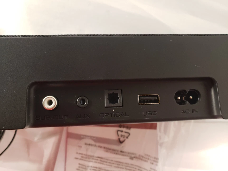 Boston Acoustics TVee Modelo 22 Barra de Sonido TV Barra de Sonido Compacto Cine en Casa Foto 4 de 4