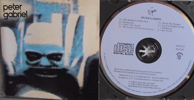 Peter Gabriel- Same- VIRGIN PGCD4- Blue Face- No Barcode