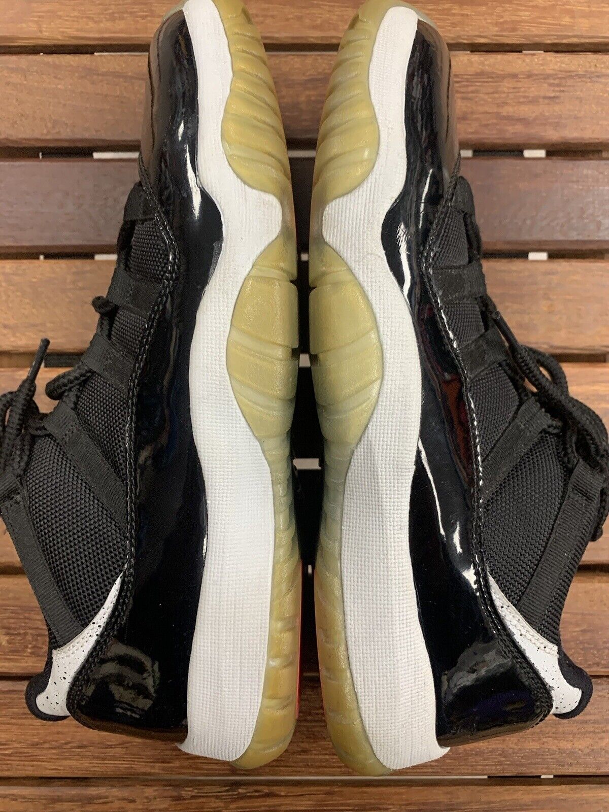 Nike Air Jordan 11 Retro Low Infrared 23 Black Me… - image 3