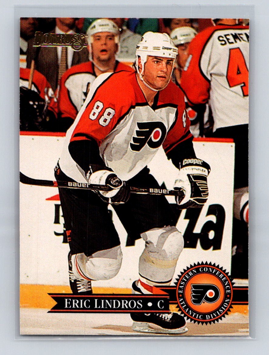 1995-96 Donruss #1 Eric Lindros Philadelphia Flyers