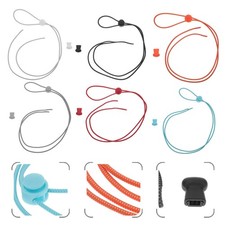 6 Pairs Elastic Boot Laces Stretch for Sneakers Trainers Shoe Boots