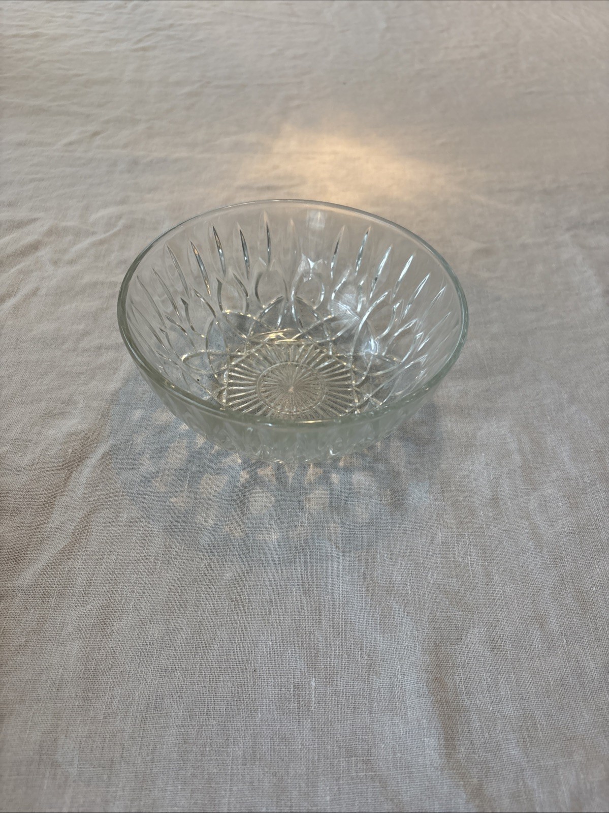 Vintage crystal bowl