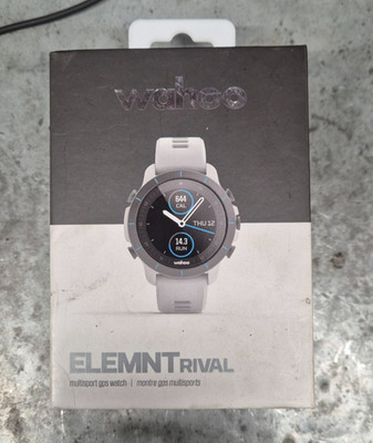 Ex Display Wahoo Fitness ELEMNT Multisport GPS Smartwatch - Weiß UVP 349,99£