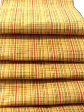 Vtg Sunshine Koshi Nice Heavy/Thick Japanese Cotton Textile Fabric 78" L #B46