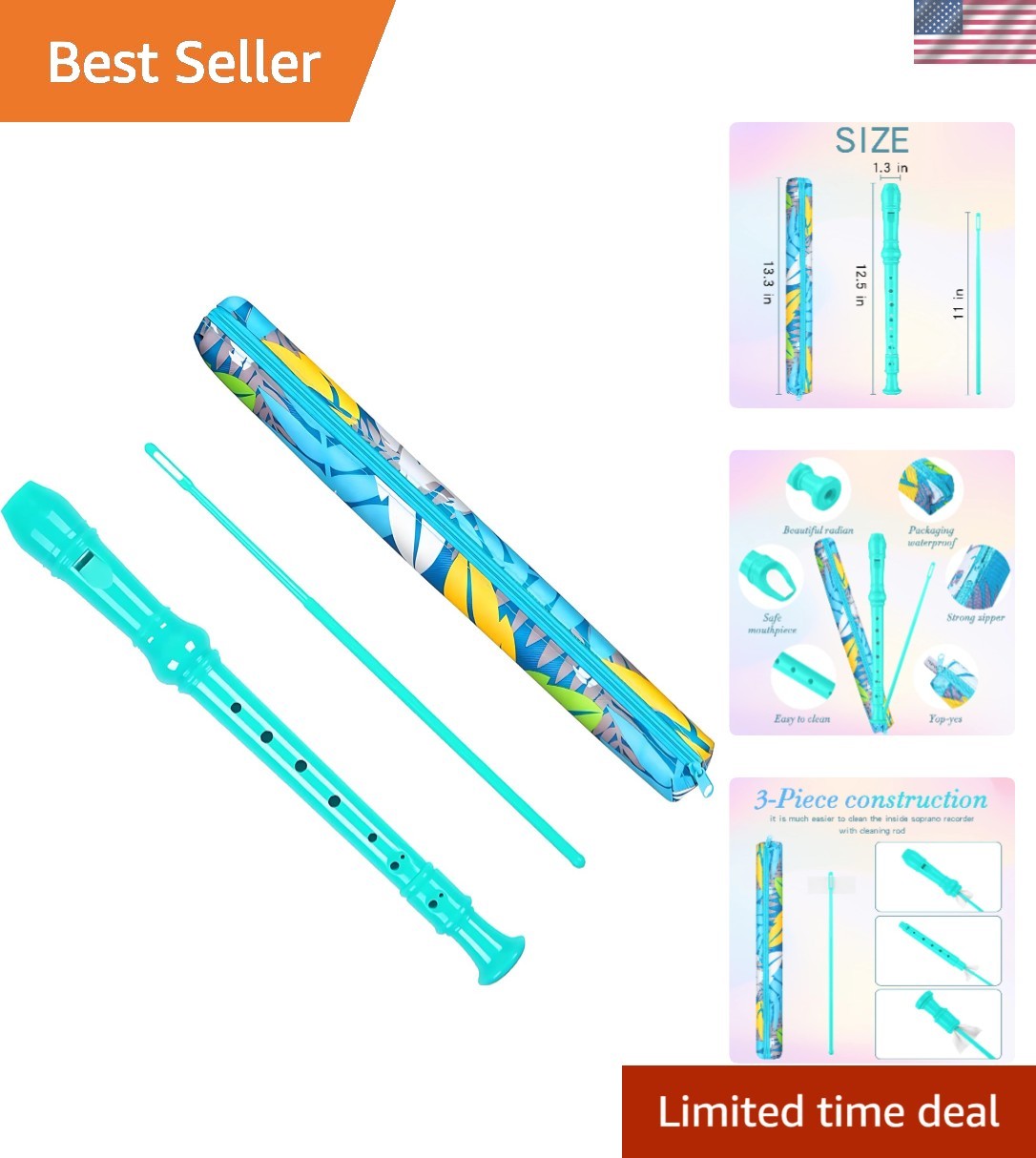 With Detachable Design And Cleaning Rod - Gift Ready