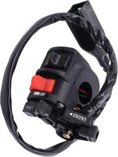 MOTOKU Handlebar Control Switch Start Kill Button Assembly for... 